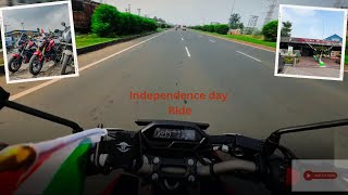 15th August Ride to Azad Hind Dhaba  Bike o ke bich race he race lag rahi hai🔥motovlog hindi [upl. by Attej]