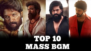 Top 10 Mass Indian Bgm Ringtones  Trending Popular mass Bgm [upl. by Brodeur]