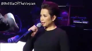 REFLECTION  LEA SALONGA vs MORISSETTE AMON  Battle of The Voice [upl. by Einnep]