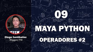 MAYA PYTHON  Curso Inicial 9   Operadores 2 [upl. by Kippar945]