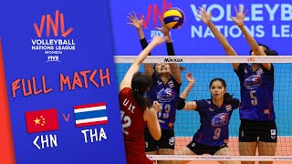 China 🆚 Thailand  Full Match  Women’s Volleyball Nations League 2019 [upl. by Oram]