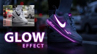 Make Glowing Effect in Photoshop [upl. by Noremmac]