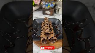 Chocolate Wafer Roll At Home Easy And Tasty Recipe chocolate chocolatewafer recipe chocolava [upl. by Releehw454]