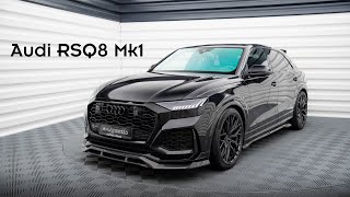 Audi RSQ8 Mk1  Maxton Design Splitter Set  MaxtonCarbon [upl. by Elletsyrk693]