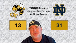 Notre Dame 31 Georgia Tech 13 [upl. by Anoj]