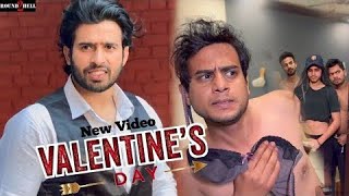 r2h new video valentine day💌funny nazim Waseem jain😭😭😭😭😭😭😭✅ youtube viral funny comedy [upl. by Delcine615]