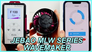 Jebao MLW Series WIFI Wavemaker Unboxing amp Setting Up [upl. by Attenrev]