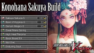 Konohana Sakuya Build Guide The BEST New Demon  SMT V Vengeance [upl. by Adias]