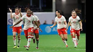 Brazil vs Canada HIGHLIGHTS  2024 SheBelieves Cup Semifinal  April 6 2024 [upl. by Mundt202]