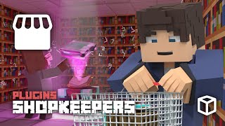 How to Install and Use the Shopkeepers Plugin On Your Minecraft Server [upl. by Aenehs158]