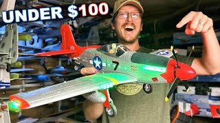 A NEW BAR HAS BEEN SET in RC Airplane Industry  BEST NEW Warbird P51 Beginner RC plane [upl. by Airpal955]