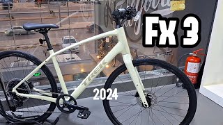 Trek FX 3 Hybrid Bike 2024 [upl. by Aeneas]