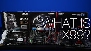 What is Intels X99 Chipset Motherboard Roundup ft Gigabyte ASUS MSI [upl. by Areta]