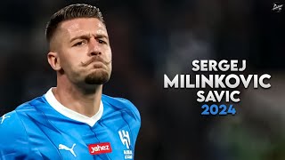 Sergej MilinkovićSavić 2024  Magic Skills Assists amp Goals  AlHilal  HD [upl. by Izaak]