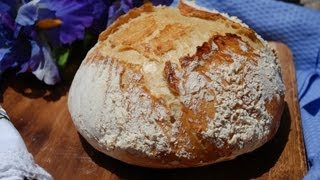 No Knead Country Bread [upl. by Conlon]