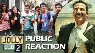 Public SUPER EXCITED FOR Akshay Kumars JOLLY LLB 2 [upl. by Ladnik]