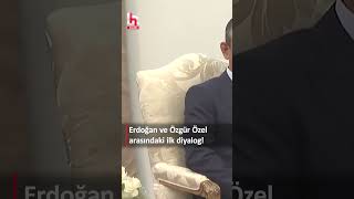 Erdoğan ve Özgür Özel arasında dikkat çeken diyalog [upl. by Eiluj]