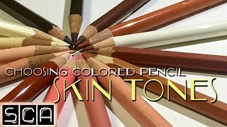 Skin Tone amp Colored Pencil Choices  Polychromos Prismacolor Holbein Pablo [upl. by Gilbertina]