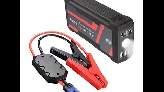 Recensione ITA AUDEW Avviatore di Emergenza Batteria Auto Jump Starter Power Bank 16800mAh 800A [upl. by Enytsirhc]