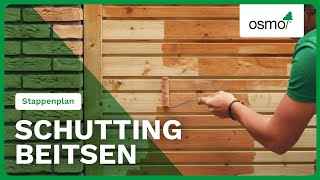 SCHUTTING BEITSEN Hoe Beits Ik Een Schutting  Osmo Nederland [upl. by Hebner]