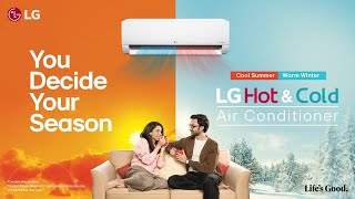 LG Hot amp Cold Air Conditioner  All Season Comfort  LG India [upl. by Gaulin]