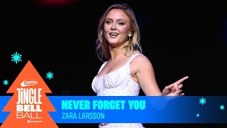 Zara Larsson  Never Forget You Live at Capitals Jingle Bell Ball 2023  Capital [upl. by Elbring74]