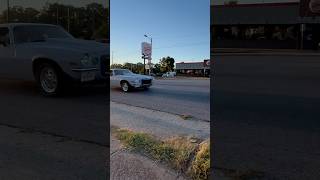 Nice split bumper Camaro at cruise night on Kearney street classiccars cruising carshow racecar [upl. by Mokas785]