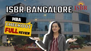 ISBR Business School Bangalore✅  Package 17 LPA🤑  Cutoff😱  Top Recruiters👍  🔝Ranking😍 [upl. by Eldreeda]