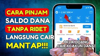 Resmi Ojk ✅ Cara Pinjam Uang di Dana Langsung Cair  Cara Pinjam Saldo Dana Tanpa KTP [upl. by Ybreh]