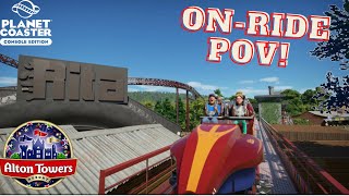 Rita OnRide POV  Alton Towers  Planet Coaster [upl. by Austin]