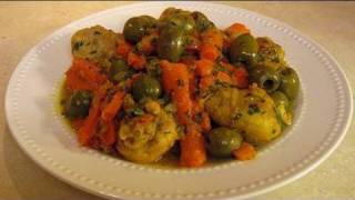 Chicken Tajine with Carrots and Olives Recipe  Variation  CookingWithAlia  Episode 85 [upl. by Samella]