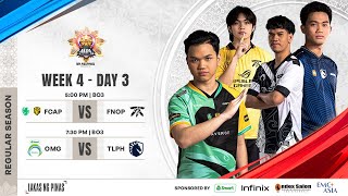 🔴 LIVE  MPL PH S14  FILIPINO  Week 4 Day 3 [upl. by Tennek940]