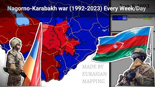 NagornoKarabakh war 19922023 Every Weekday [upl. by Samuele877]