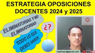 ⚠️ 2025 ¡CUIDADO CON ESTAS OPOSICIONES DOCENTES 2024 y 2025 ⚠️ ¡El vídeo que no debes perderte 😱 [upl. by Dwan490]