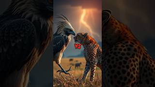 Harpy Eagle VS 5 Animals shorts eagles leopard Owl Falcon Cheetah animals [upl. by Olympia]