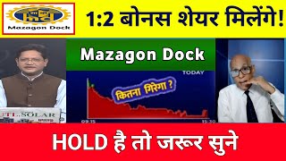 MAZAGON DOCK share latest news  MAZAGON DOCK  mazagon dock share long term 🎯 [upl. by Ymarej667]