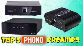 Top 5 Phono Preamps 2022  Phono Preamp Reviews [upl. by Ydnes]