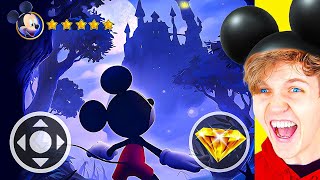 LANKYBOX Playing CASTLE OF ILLUSION Starring MICKEY MOUSE FULL GAME [upl. by Odnanreh]