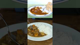 Navy Curry 🍛 from One Piece 🏴‍☠️ sanji navy curry onepiece anime manga food [upl. by Ced692]