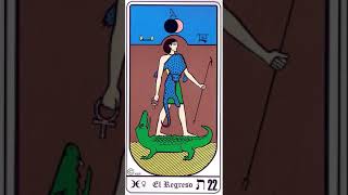 Tarot Egipcio  Arcano 22  El Regreso  Significado  AUDIOAYUDA [upl. by Gnahc]