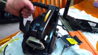 How to replace fuel line on 25cc chainsaw [upl. by Blank]