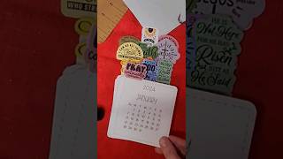 DIY calendar with Cricut Design Space [upl. by Garihc366]