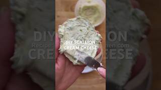 DIY SCALLION CREAM CHEESE [upl. by Naresh]