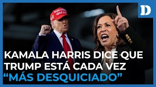 Harris critica a Trump por querer usar las Fuerzas Armadas contra el “enemigo interno”  El Diario [upl. by Bern258]