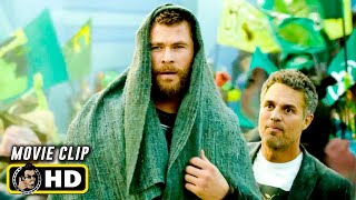 THOR RAGNAROK Clip  quotHulk Paradequot 2017 Marvel [upl. by Dearr]