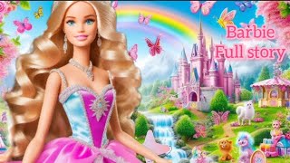 barbie princess and her princess barbie friends in the castle 🏯 full story 🦄🌈✨ [upl. by Ikin]