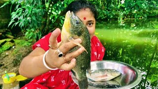 তেলাপিয়া মাছের ঝাল  Tilapia Macher Jhal RecipeEating Show  Food Challenge  Diya Nag [upl. by Adimra939]