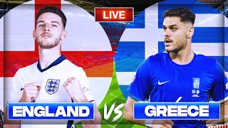 England vs Greece LIVE Watch Along [upl. by Chelsy]