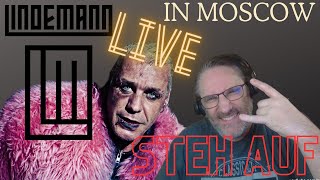 LINDEMANN Steh auf Live in Moscow reaction [upl. by Notaek204]