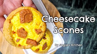 Mango Cheesecake Scones Easy and Tasty Recipe [upl. by Jacky720]